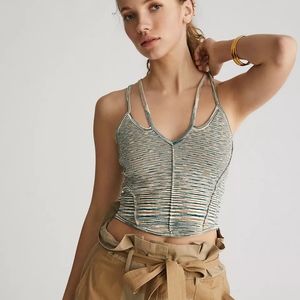 Anthropologie Sweater Corset Top - Size Large